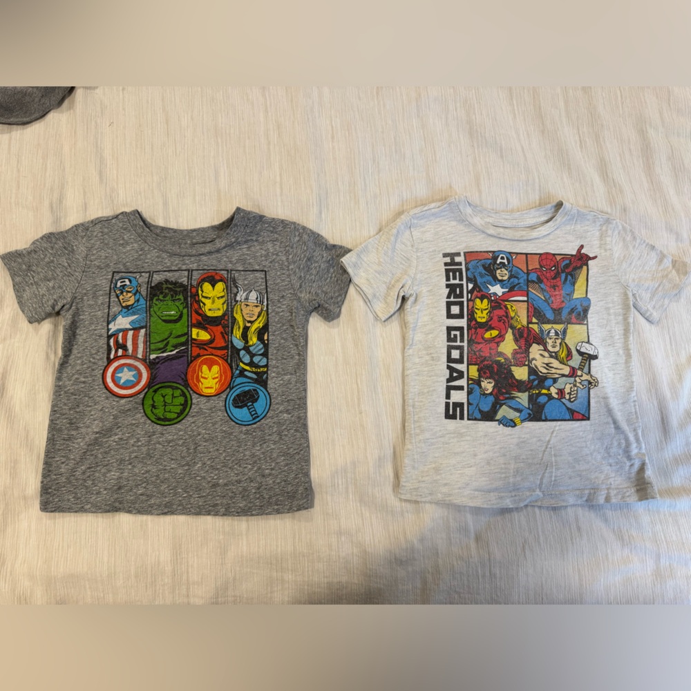 Jumping Beans Marvel Superhero Costume Gray and White